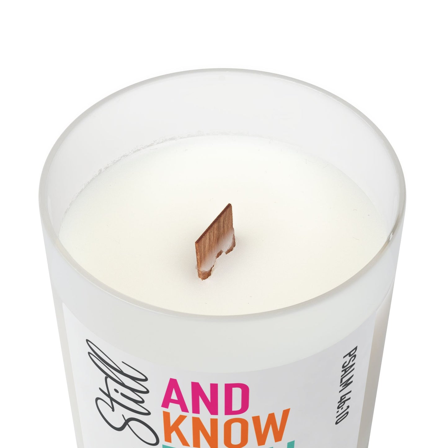 Be Still & Know Candle