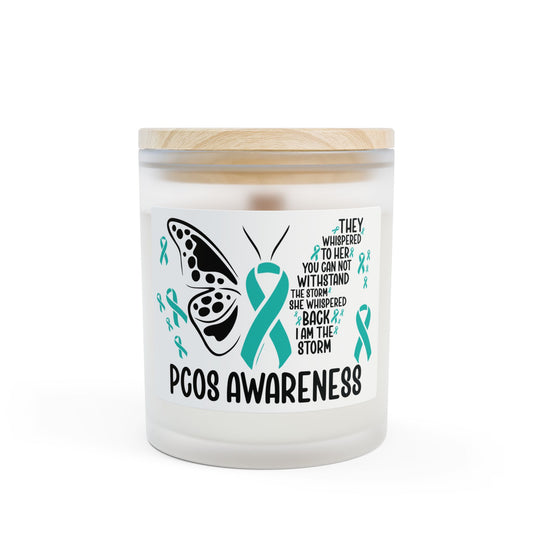 PCOS Awareness Candle