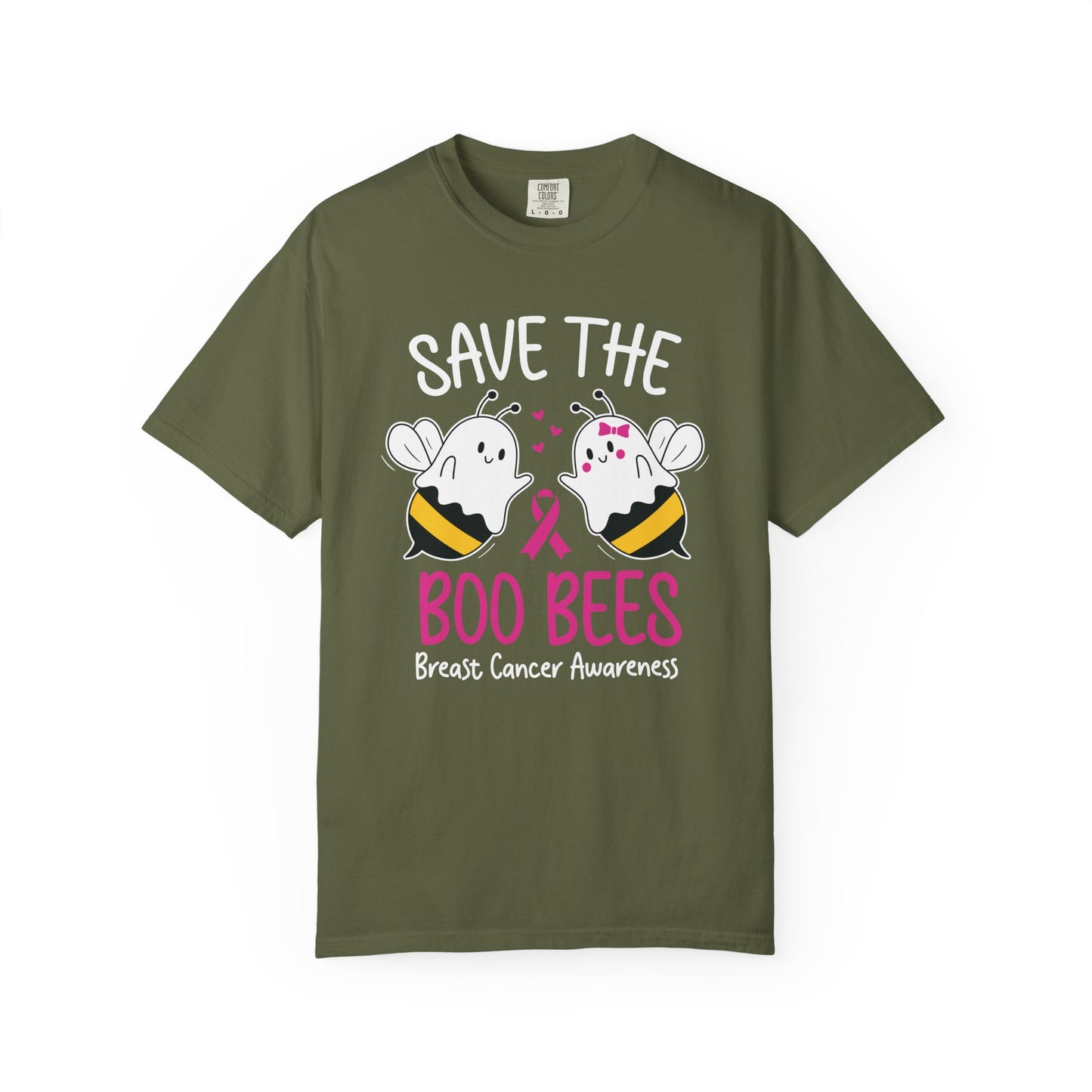 Breast Cancer Boo Bees T-shirt