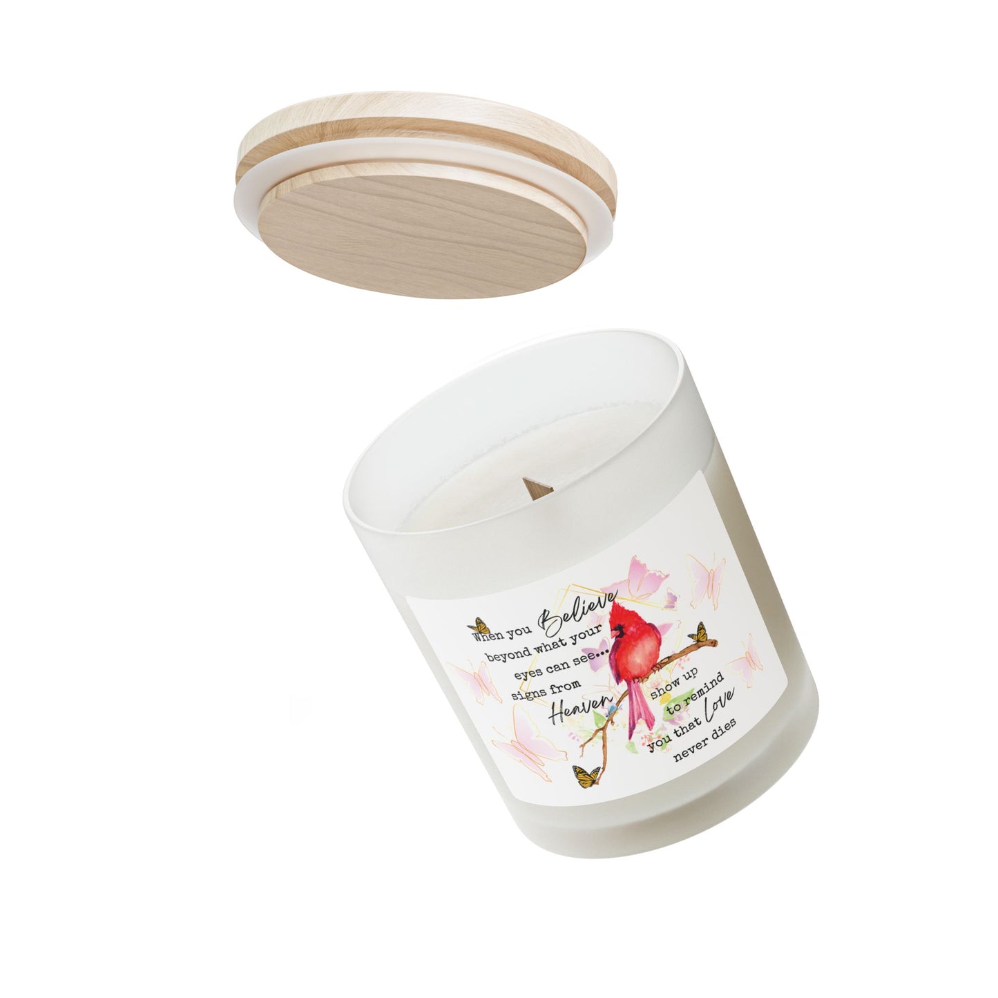 Signs From Heaven Candle