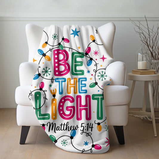 Be The Light Sherpa Blanket