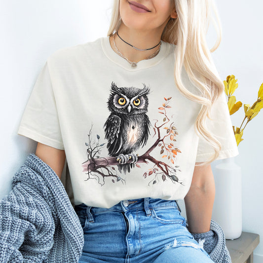 Black Owl T-shirt