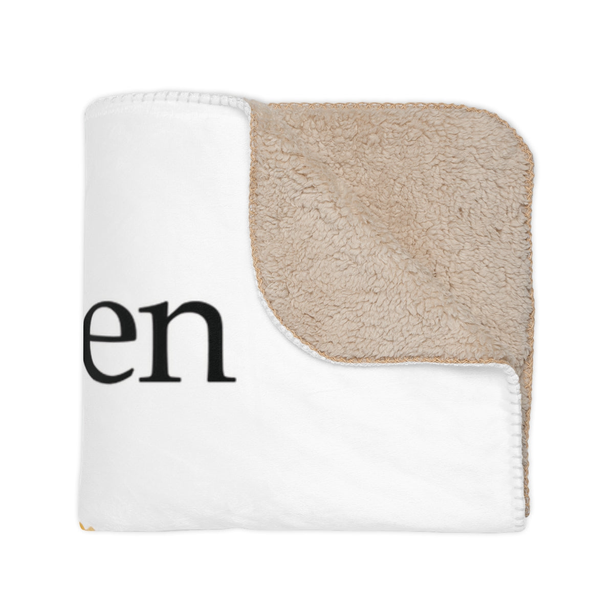 Personalized Flower Garden Blanket