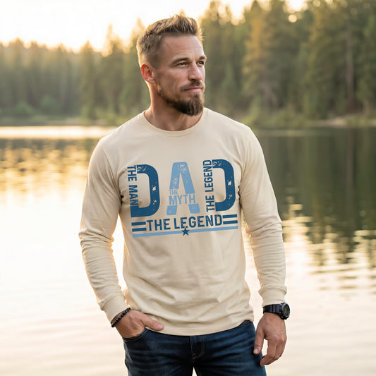 Dad The Legend Long Sleeve