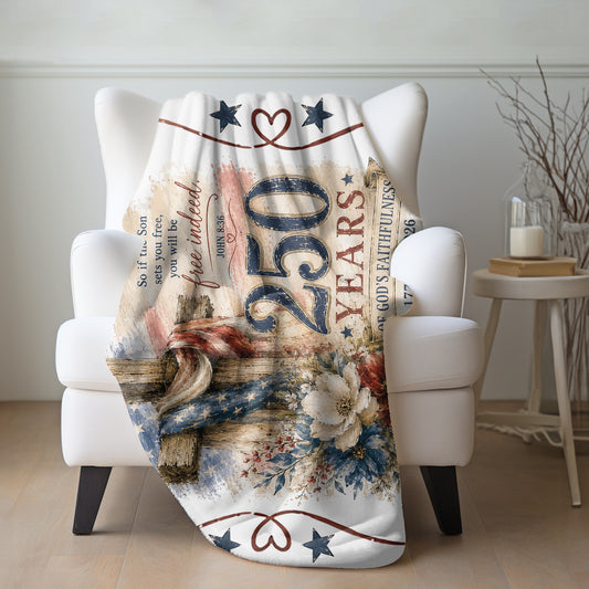 Free Indeed Sherpa Blanket