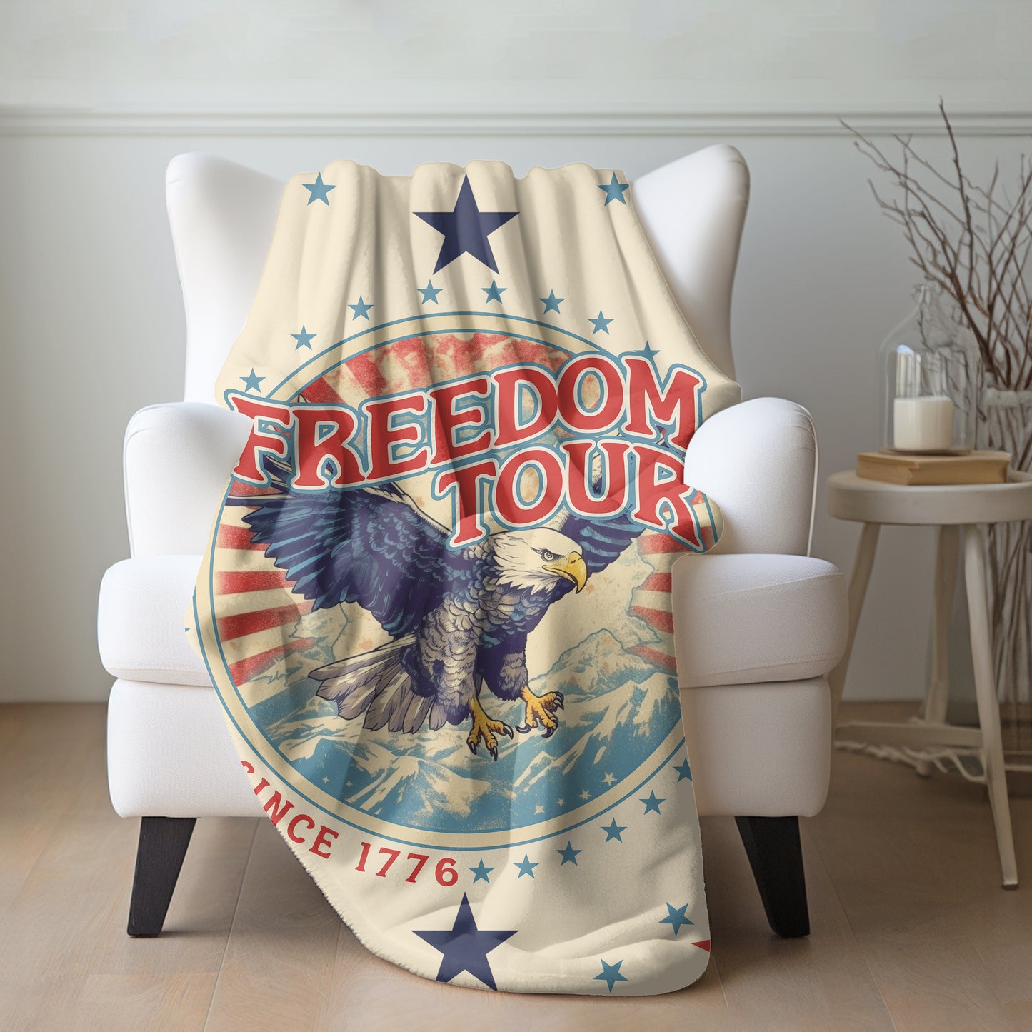Freedom Tour Sherpa Blanket