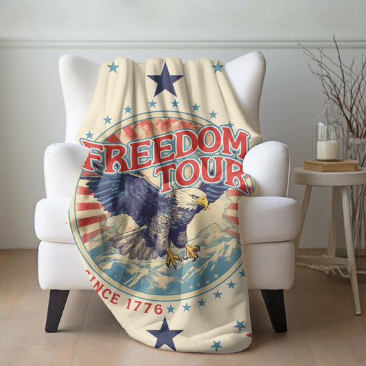 Freedom Tour Sherpa Blanket