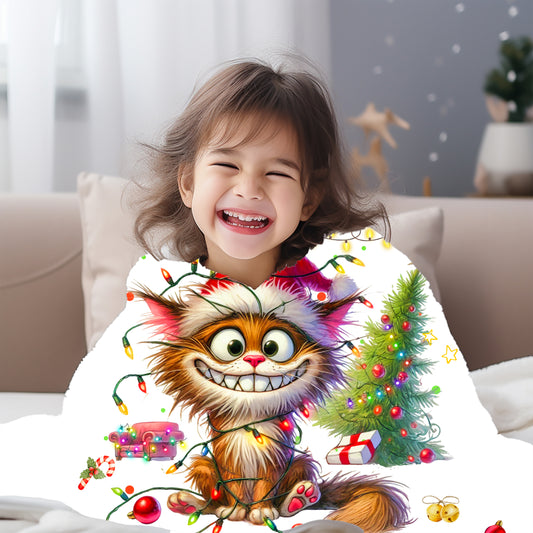 Funny Story Sherpa Kids Blanket