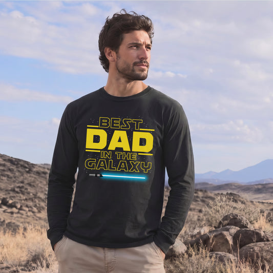 Galaxy Dad Long Sleeve