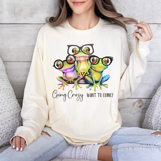 Going Crazy Frogs Long Sleeve