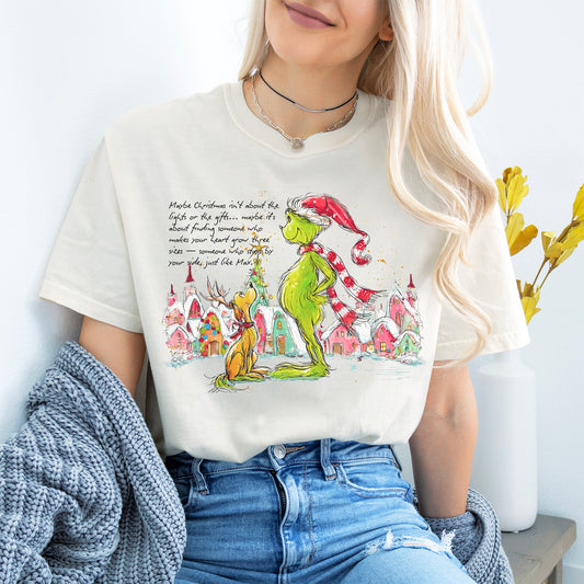 Grinch Heart T-shirt