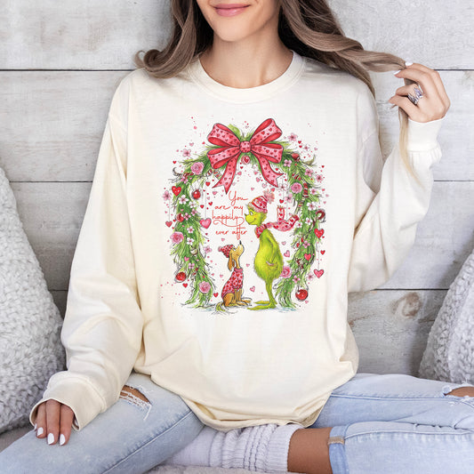 Grinchy Valentine Long Sleeve