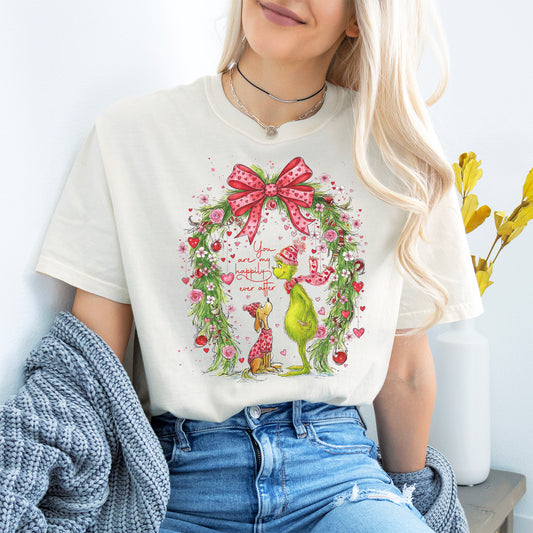 Grinchy Valentine T-shirt
