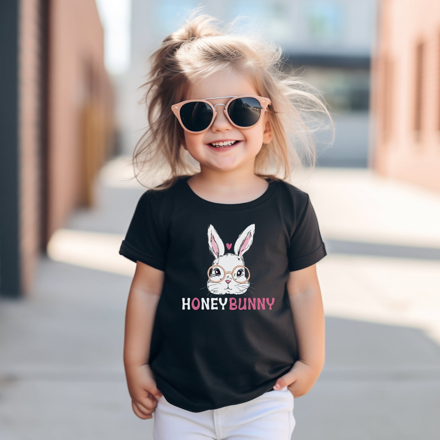 Honey Bunny Toddler Tee