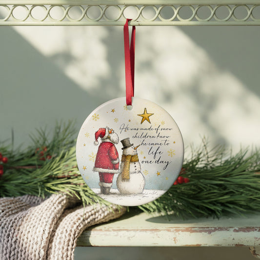 Made Of Snow Ornament