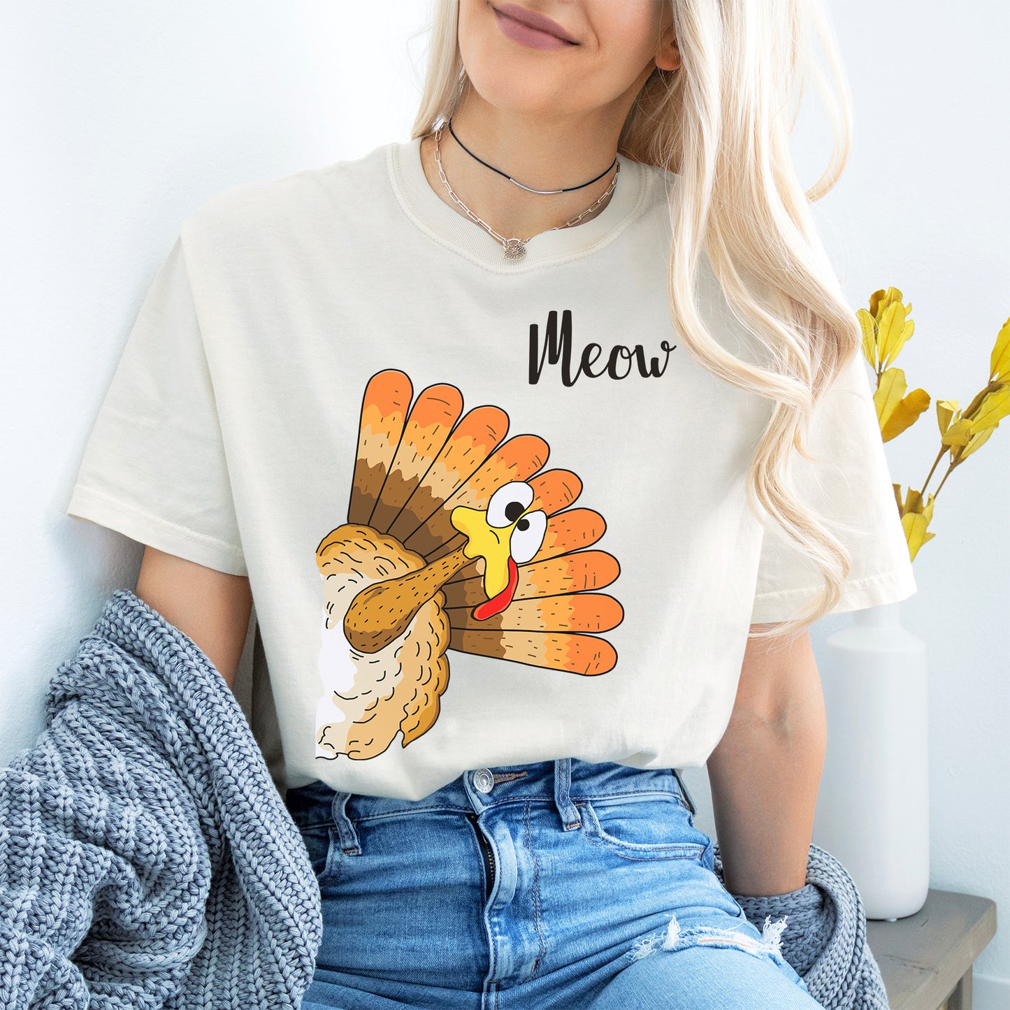 Meowing Turkey T-shirt