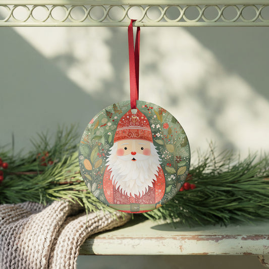 Nordic Santa Ornament