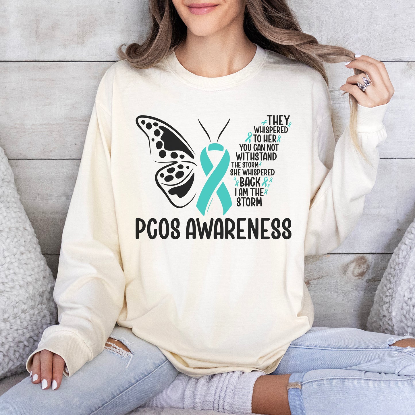 PCOS Awareness Long Sleeve
