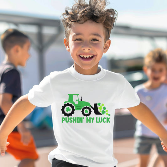 Pushing My Luck Kids Tee
