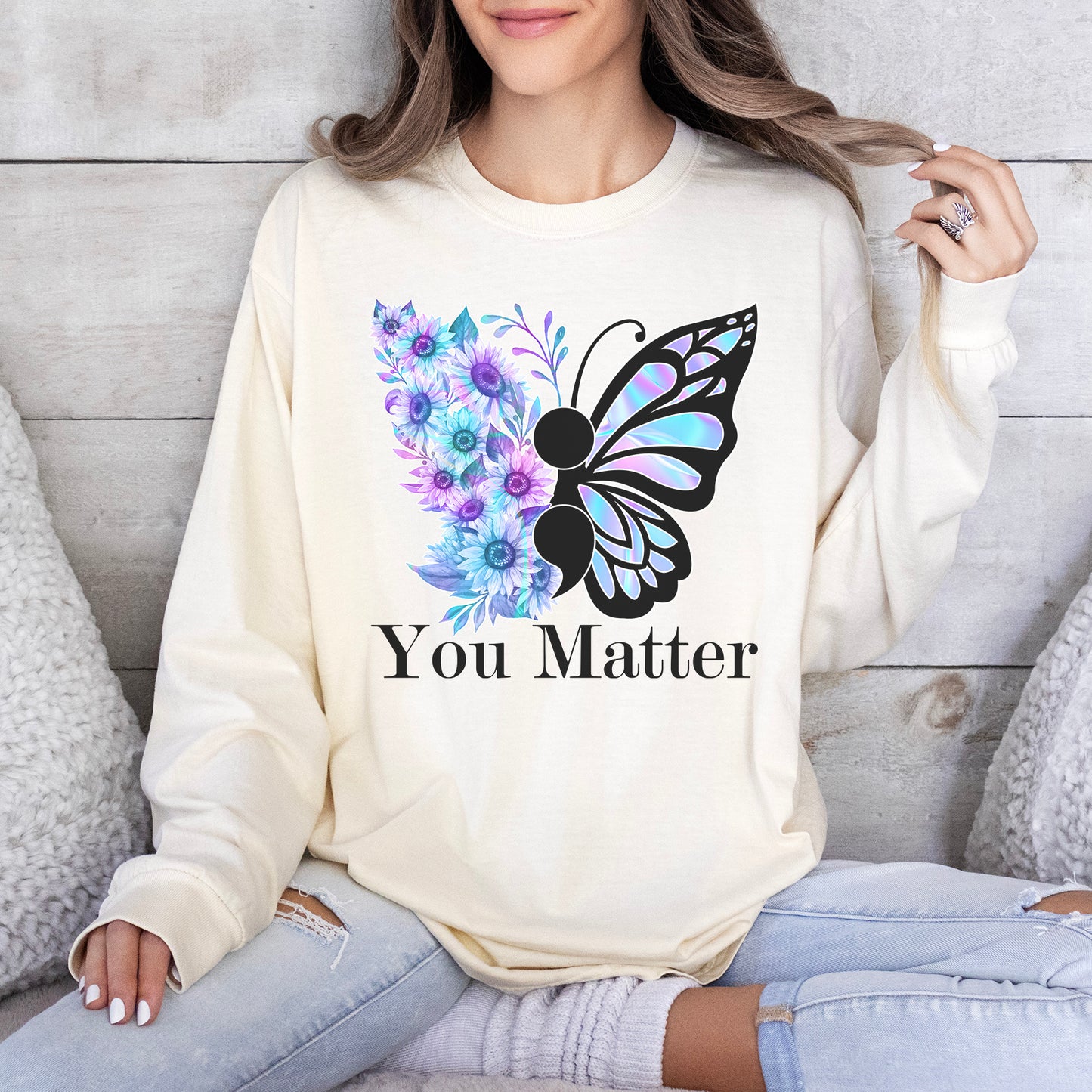 Suicide Prevention You Matter Long Sleeve
