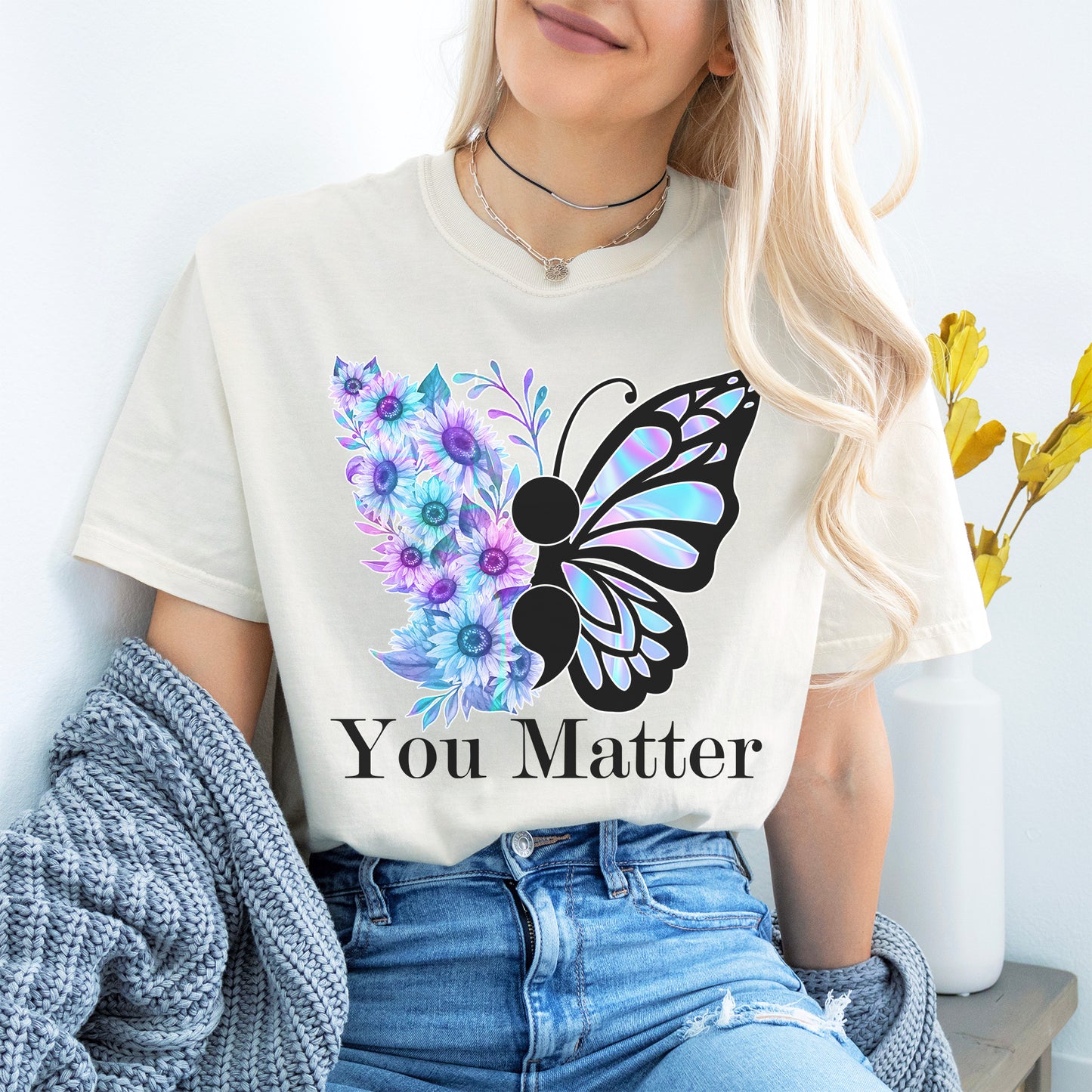 Suicide Prevention You Matter T-shirt