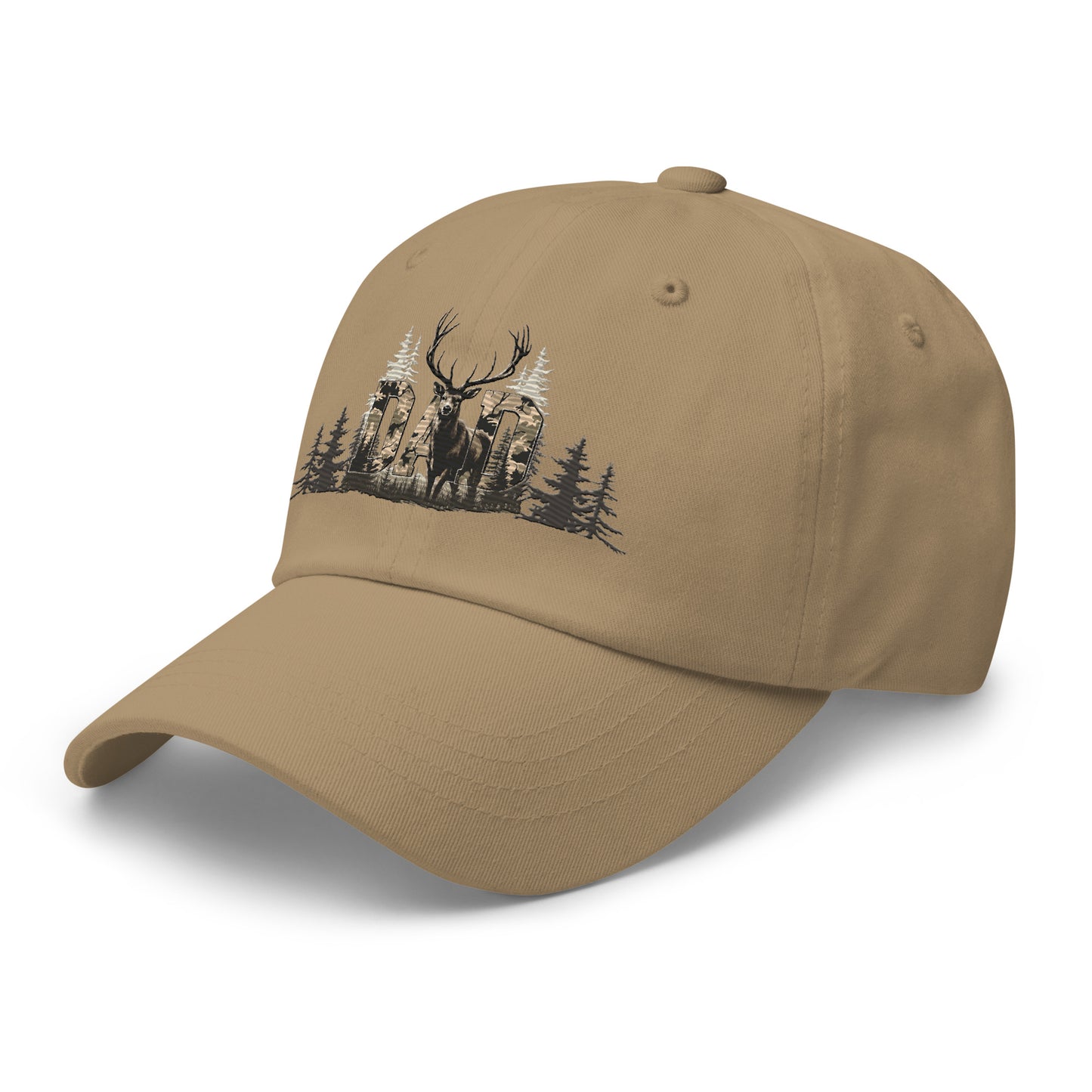 Camo Dad Embroidered Cap