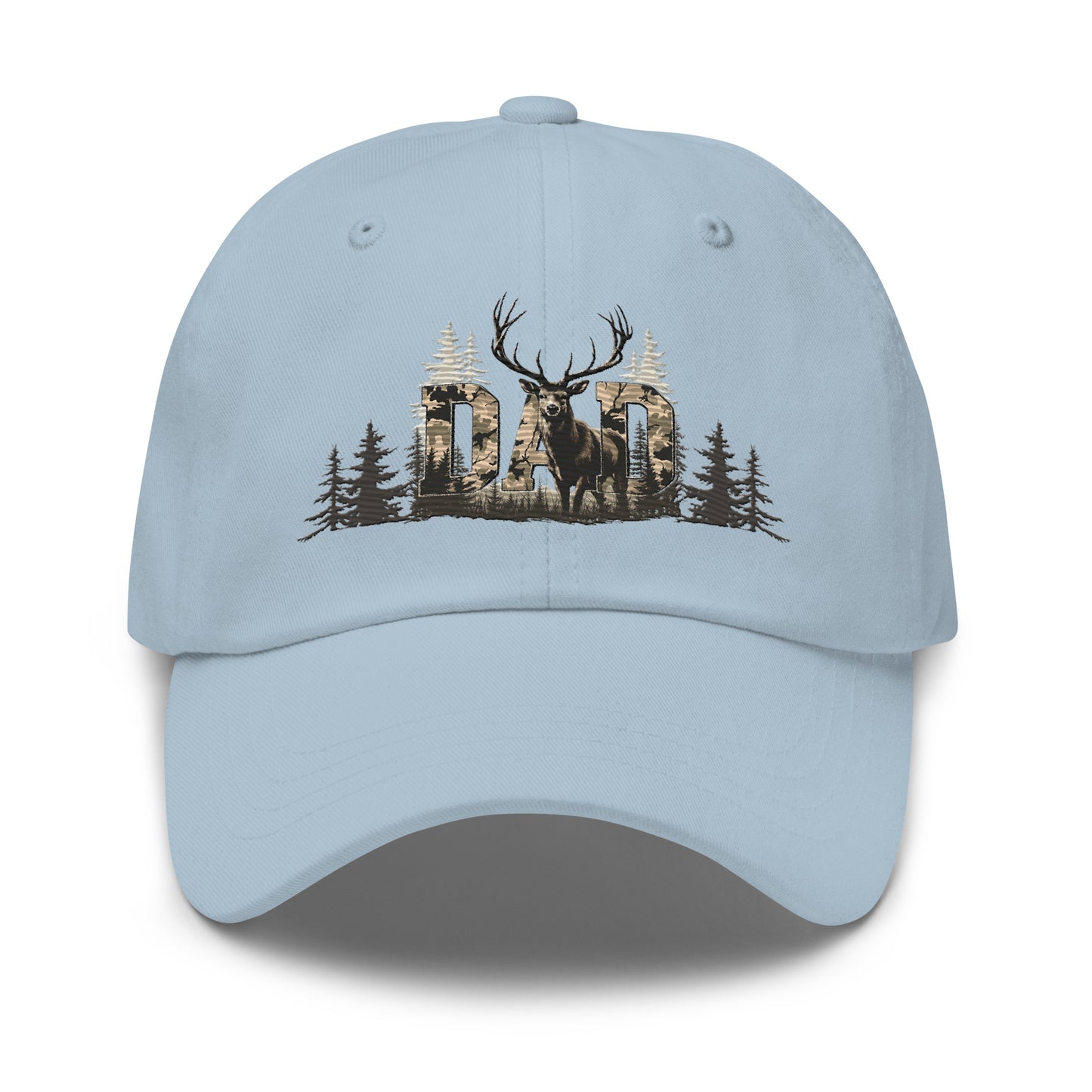 Camo Dad Embroidered Cap