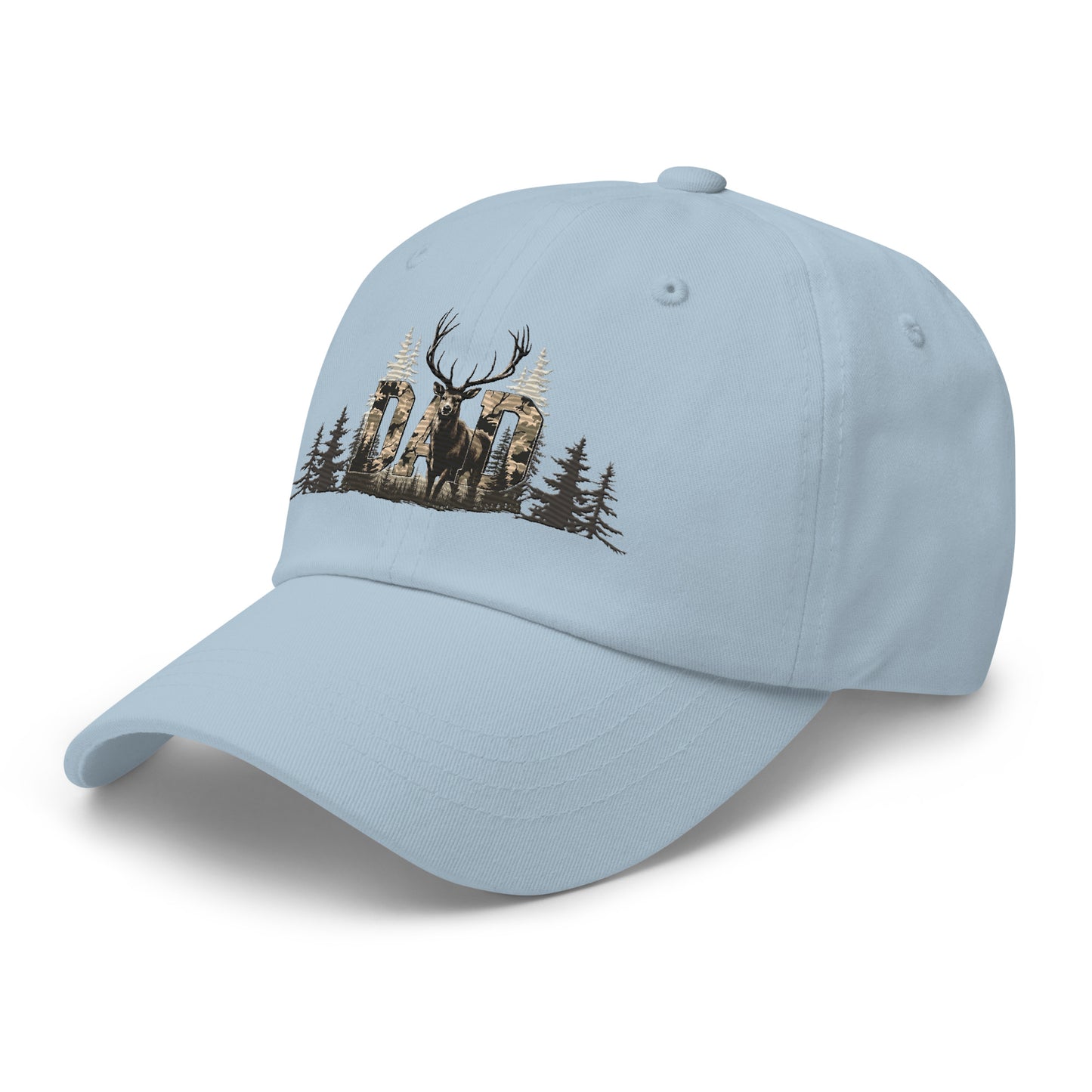 Camo Dad Embroidered Cap