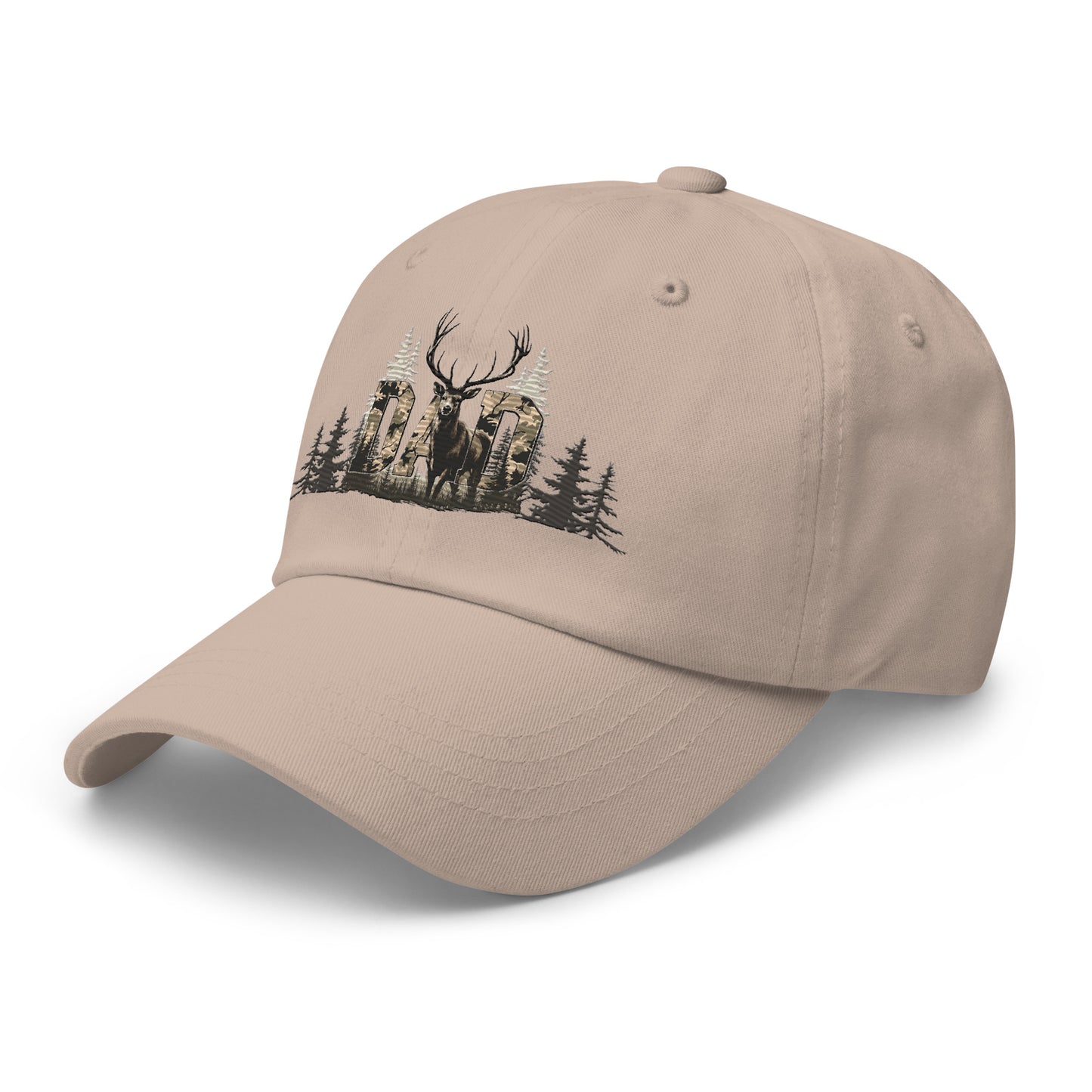 Camo Dad Embroidered Cap