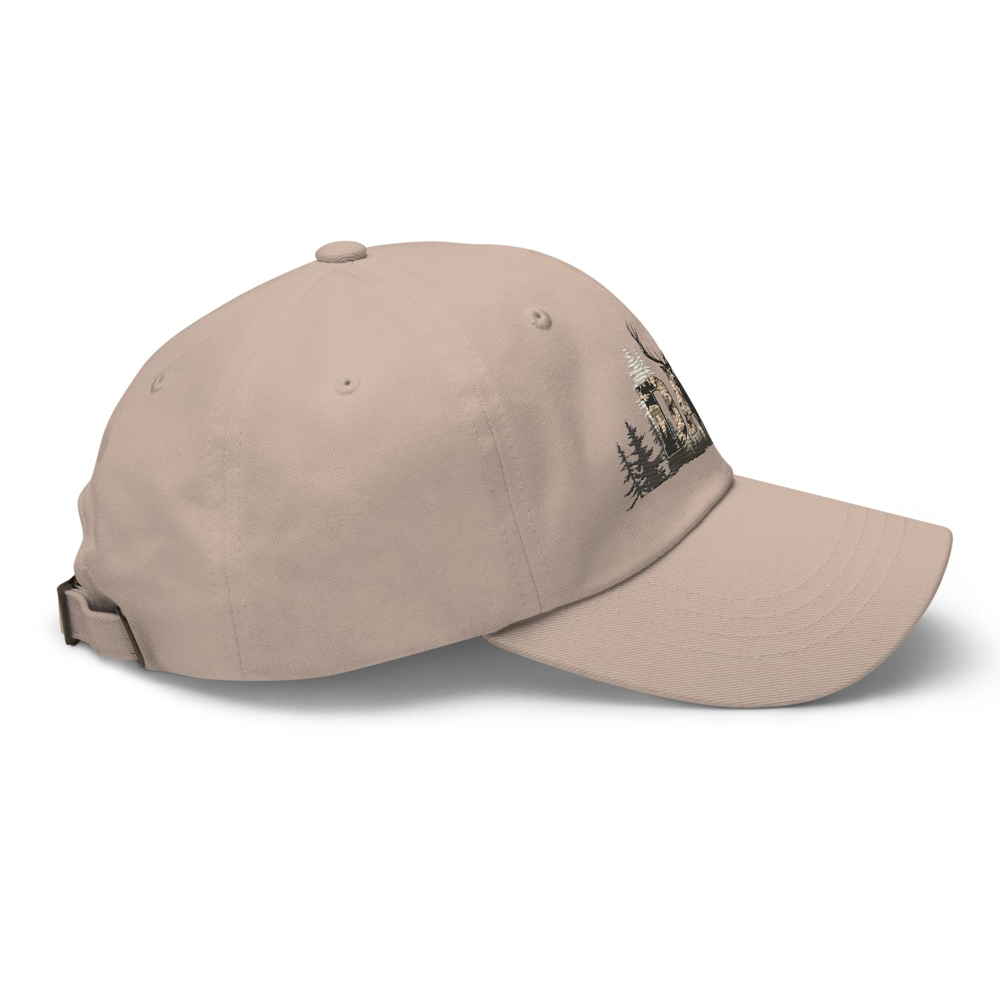 Camo Dad Embroidered Cap