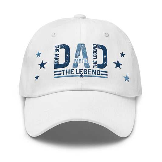 Dad The Legend Embroidered Cap