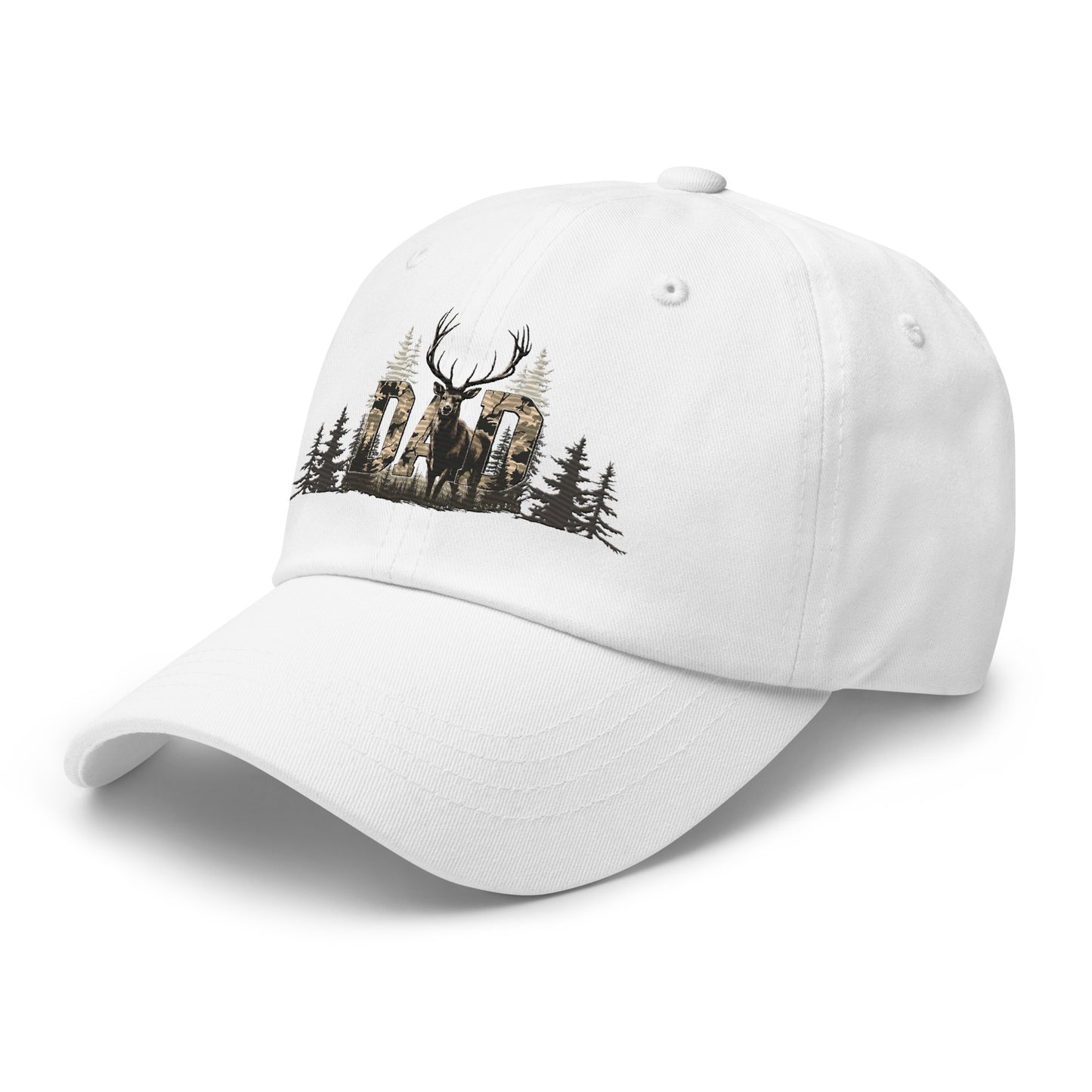 Camo Dad Embroidered Cap